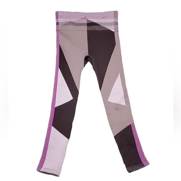 Nike Pink & Brown Leggings - Picture 1 of 6
